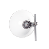 Antena Direccional de Alto Rendimiento/ Parábola profunda para mayor aislamiento al ruido/ Conector guía de onda para radio C5x y B5x / 3 ft / 4.9 a 6.4 GHz / Ganancia de 32 dBi / Soporte de acero inoxidable / Incluye montaje.