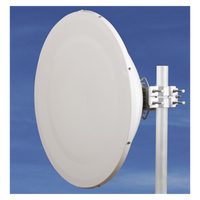 Antena direccional Alto Rendimiento / Parábola profunda para mayor aislamiento al ruido /4 ft / Guía de onda  para radio B5x y C5x / Ganancia de 35 dB