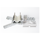 JRMD-1200-6-MIMO - Antena Direccional de Alto Rendimiento / 35.5 ± 1 dBi  / 4 ft / 5.9-7.125 GHz / Conectores RP-SMA / Alto Aislamiento al Ruido / Fácil Montaje y herraje de acero inoxidable /  Radomo Incluido