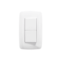Apagador Escalera Doble de 127 v~60 Hz 10 A / Color Blanco.