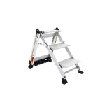Escalera de Tijera con Punto de Apoyo Anti-caídas de 0.67 m (Nivel de Pie), con Peldaños JUMBO, (SKU 11903).