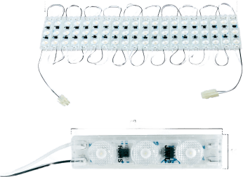 Módulo LED Resistente a Intemperie / 4500 Lúmenes / 110V / Luz Blanca 6 500 K / Hasta 20 Módulos en Serie / No Requiere Transformador.