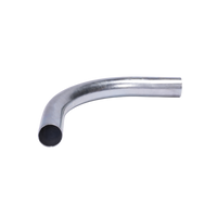 Curva/Codo de 90° de 2" (52mm) pared delgada galvanizado etiqueta verde