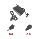 Epcom K2PLK12DC4CH adaptador e inversor de corriente Interior Negro