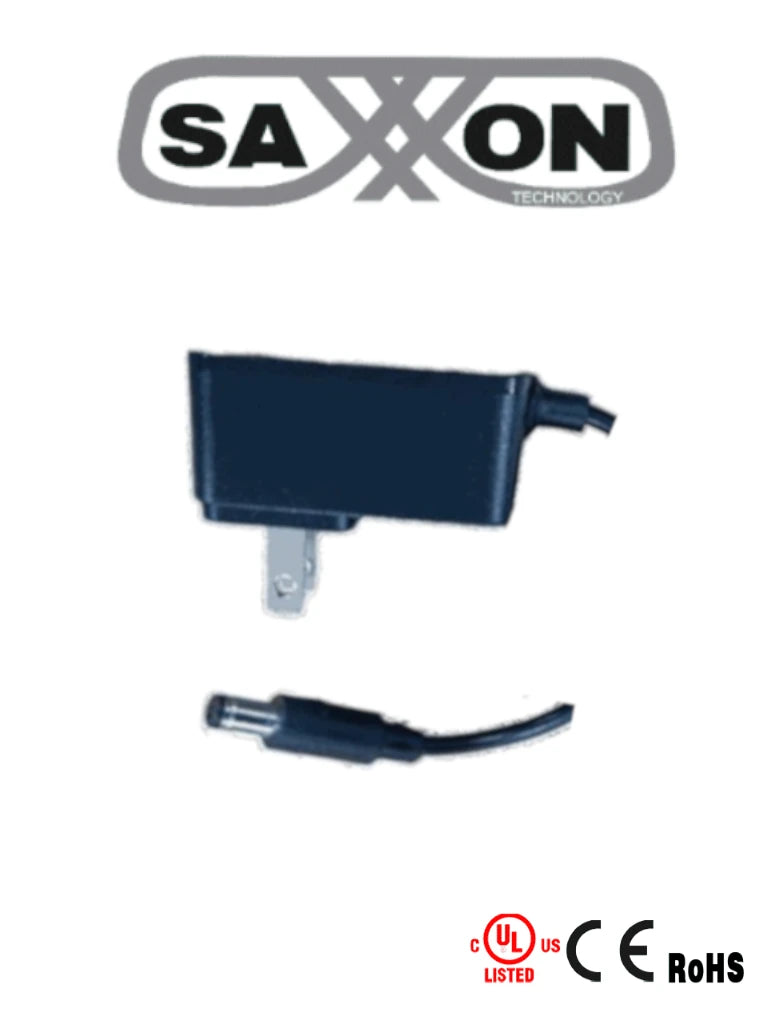 Fuente de Poder Regulada 12Vcc 0.5A Conector Macho 100-240V CCTV