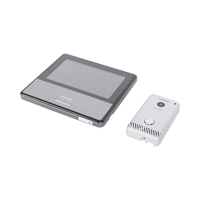 Kit de Videoportero KOCOM KCVS701IP2WB IP Color Negro / Apertura con app / Super elegante