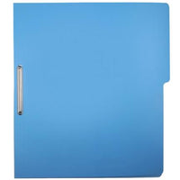 Carpeta Pressboard Kyma C/Broche 8cm Tamaño Carta Azul Claro 5 Unidades