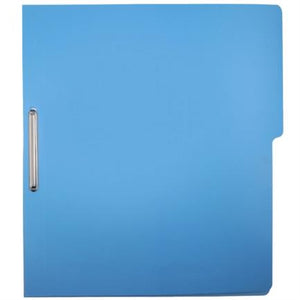 Carpeta Pressboard Kyma C/Broche 8cm Tamaño Carta Azul Claro 5 Unidades