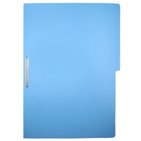Carpeta Pressboard Kyma Oficio Azul Claro 8cm, Paquete 3 Unidades