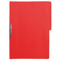 Carpeta Pressboard Kyma C/Broche 8cm Tamaño Oficio Rojo, Paquete C/3, Resistente al Agua