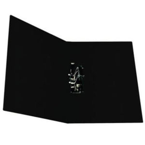 Carpeta Pressboard Kyma Tamaño Carta Negro, C/Palanca, 3 Anillos