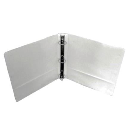Carpeta Panorámica Vinil Tamaño Carta 3" Aro "O" Blanca, Resistente Agua y Polvo