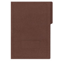 Carpeta Pressboard Kyma C/Broche 8cm Tamaño Oficio Marrón 3 Unidades