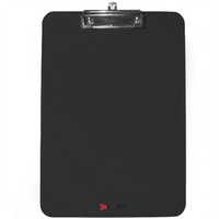 Tablero Acrílico Kyma Tamaño Carta con Broche Clip Negro