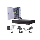 Epcom KESTX8T16BGP/A kit de videovigilancia Alámbrico 18 canales
