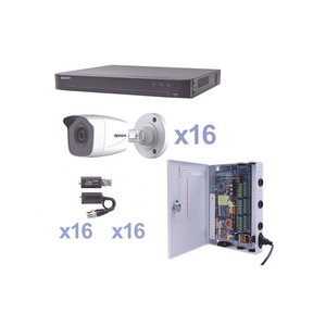 Epcom KEVTX8T16BW kit de videovigilancia Alámbrico 16 canales