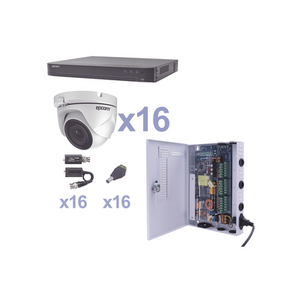 Epcom KEVTX8T16EW kit de videovigilancia Alámbrico 16 canales