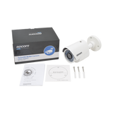 KIT TurboHD 1080p / DVR 8 Canales / 4 Cámaras Bala (exterior 2.8 mm) / 4 Cámaras Eyeball (exterior 2.8 mm) / Transceptores / Conectores / Fuente de Poder Profesional hasta 15 Vcc para Largas Distancias