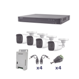 Epcom KEVTX8T4BW/A kit de videovigilancia Alámbrico 6 canales