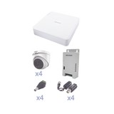 Epcom KEVTX8T4EG/A kit de videovigilancia Alámbrico 4 canales