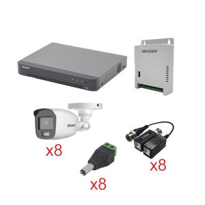 Epcom KEVTX8T8BG/A kit de videovigilancia Alámbrico 12 canales
