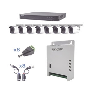 Epcom KEVTX8T8BW kit de videovigilancia Alámbrico 8 canales