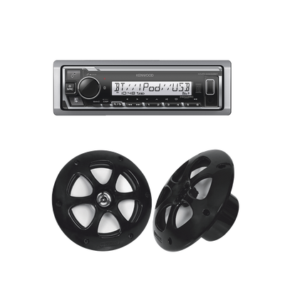 Jvc Kenwood Estéreo Marino con Bluetooth / Pantalla 255 Segmentos / Ecualizador 13 Bandas