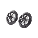 Par de altavoces fabricado en grado marinos en color negro de 6.5"  de 100 W de entrada máxima
