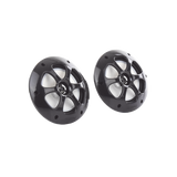 Par de altavoces fabricado en grado marinos en color negro de 6.5"  de 100 W de entrada máxima