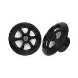 Par de altavoces fabricado en grado marinos en color negro de 6.5"  de 100 W de entrada máxima