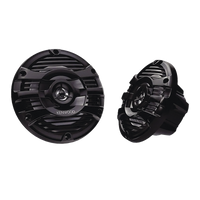 Par de Altavoz Marino de 6.5" / 2 Vías / 4 Ohm / 50W RMS / PP Resistente al Agua / Rejilla UV