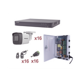 Hikvision Kit TurboHD / 16 Canales / 1080p KH1080P16BW