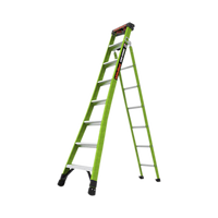Little Giant Ladder Systems Escalera Combinada 3 en 1 / Fibra de Vidrio / 2.44 m (8 ft)