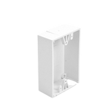 Caja trasera de montaje color blanco para Estaciones de Parada STOPPER