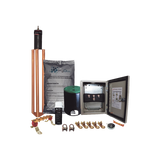 Kit de tierra Física Modelo TG45K con Electrodo Magnetoactivo 50 x 11.5 cm, Capacidad Max: 45 AMP