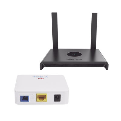 Ruijie Kit ONU Bridge Dual GPON/EPON / Router Wi-Fi Mesh / 2.4 GHz 2x2 KIT1-VPON-WIFI