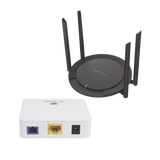 Ruijie Kit ONU Bridge Dual GPON/EPON / Router Wi-Fi 4 Mesh / 4 Antenas 5 dBi KIT2-VPON-WIFI