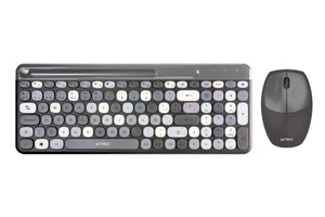 Acteck MK470 teclado Ratón incluido Hogar RF inalámbrico Multicolor