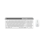 Acteck Creator Virtuos Silk MK720 teclado Ratón incluido Universal Bluetooth Español Blanco, Inalámbrico, Interruptor de membrana