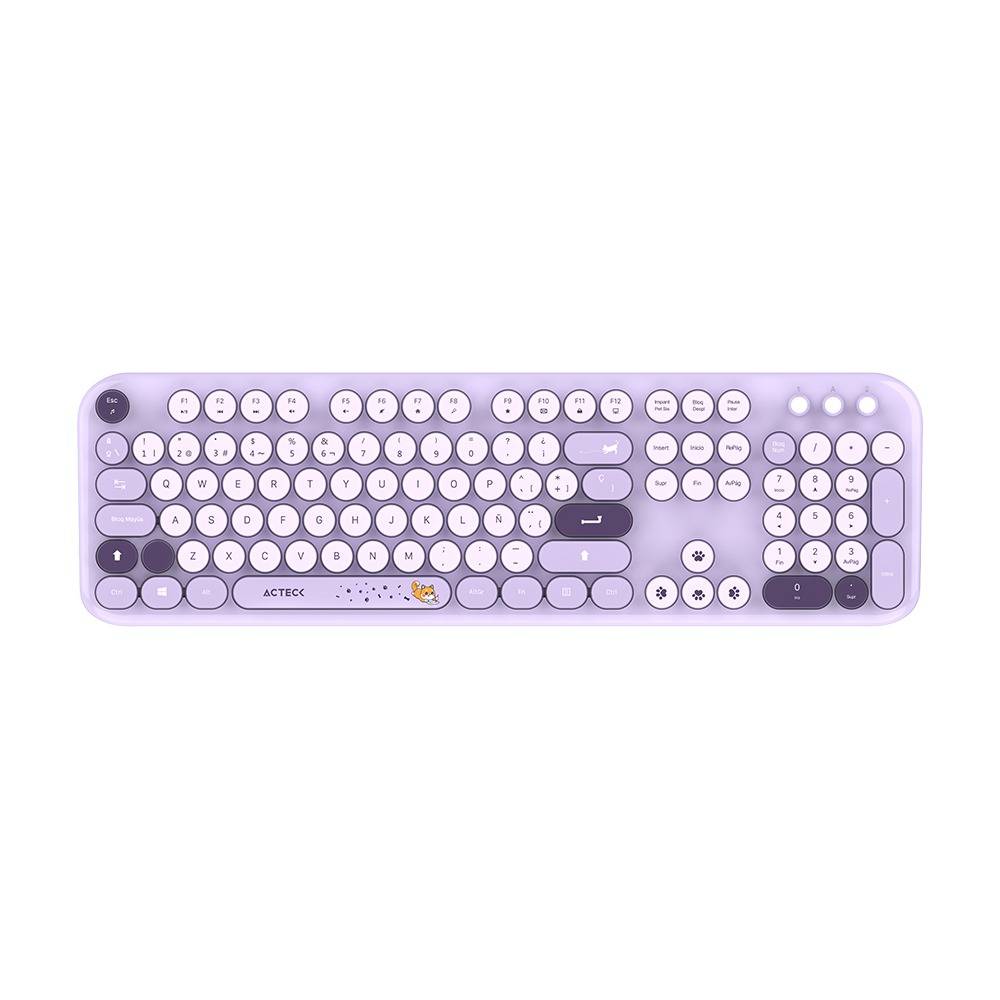 Kit Teclado y Mouse ACTECK MK485 con Cable de 1.5m, 1200 DPI y 104 Teclas