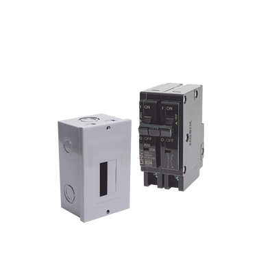 Chint Kit Centro de Carga / 1 Fase 3 Hilos / 30A 2 Polos KITC2Q230S