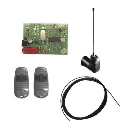 Came Kit Receptor Inalámbrico / Alcance 45 m (147.6 ft) / 2 Controles Remotos KIT-CME-WL