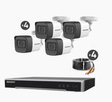 Epcom Professional Kit de Videovigilancia TurboHD / DVR 4 Canales 8MP Lite / 4 Cámaras 5