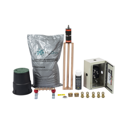 Total Ground Kit de Puesta a Tierra / Electrodo Magnetoactivo / Capacidad 400