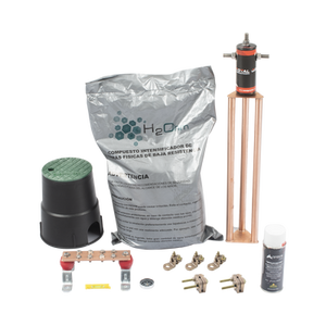 Kit de tierra física modelo TG45AB con Electrodo Magnetoactivo, capacidad: 45 AMP