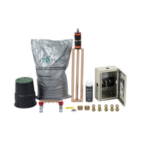 Kit de tierra Física Modelo TG45K con Electrodo Magnetoactivo 50 x 11.5 cm, Capacidad Max: 45 AMP
