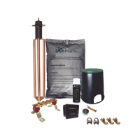 Kit de Tierra Física con Electrodo Magnetoactivo de 45 AMP Y Supresor de Picos SOHO