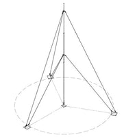 Syscom KIT-SLM-6 estructura para telecomunicaciones Mástil