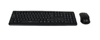 Perfect Choice PC-201076 teclado Ratón incluido Hogar USB QWERTY Español Negro, Alámbrico, Interruptor de membrana