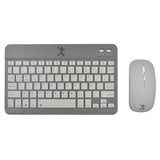 Perfect Choice Genova teclado Ratón incluido Universal RF Wireless + Bluetooth Español Negro